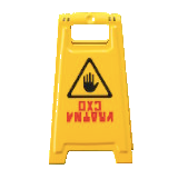 フロアサインのストップの画像