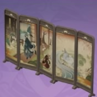 「五歌仙」の錦絵の画像