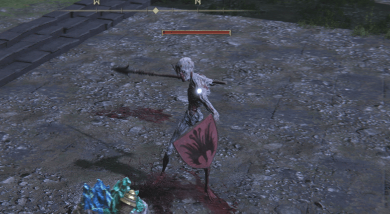 ノクローンにいる槍持ちの敵を倒すと低確率で入手