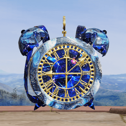 リュック：星の時計