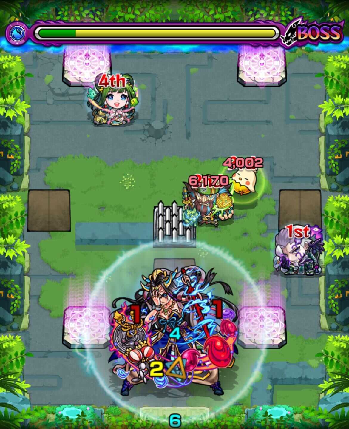 未開の大地32 ボス1 覚醒後