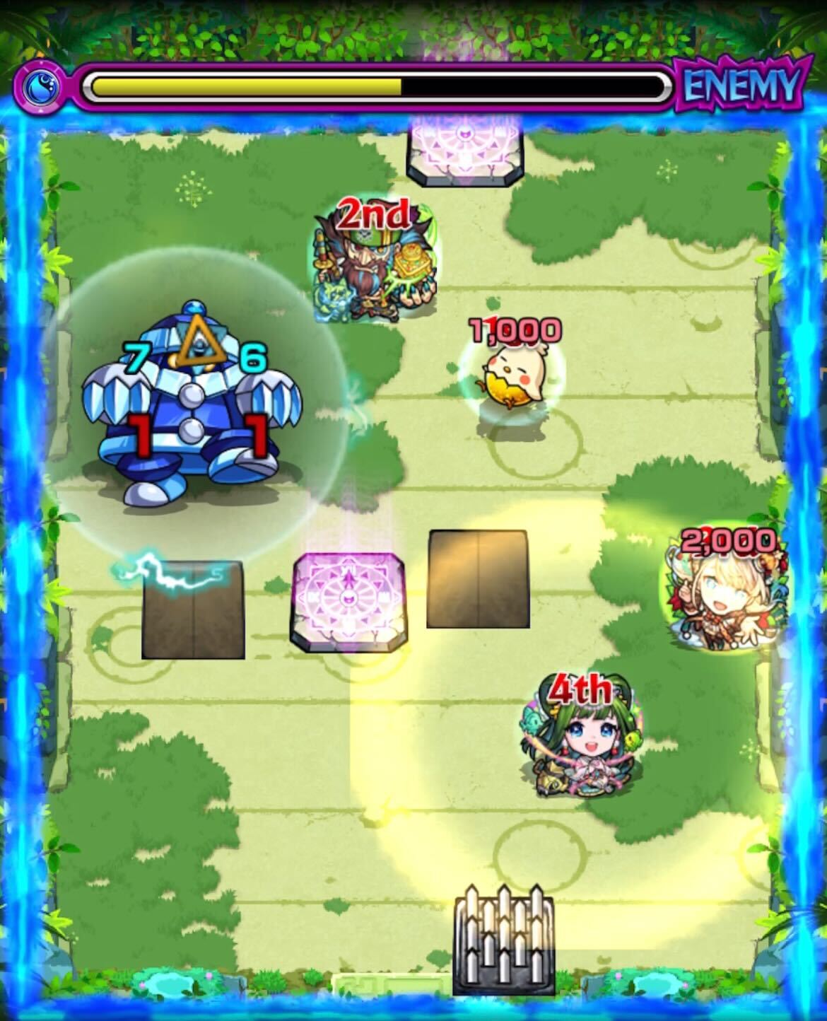 未開の大地32 ステージ1 クロスドクロ処理後