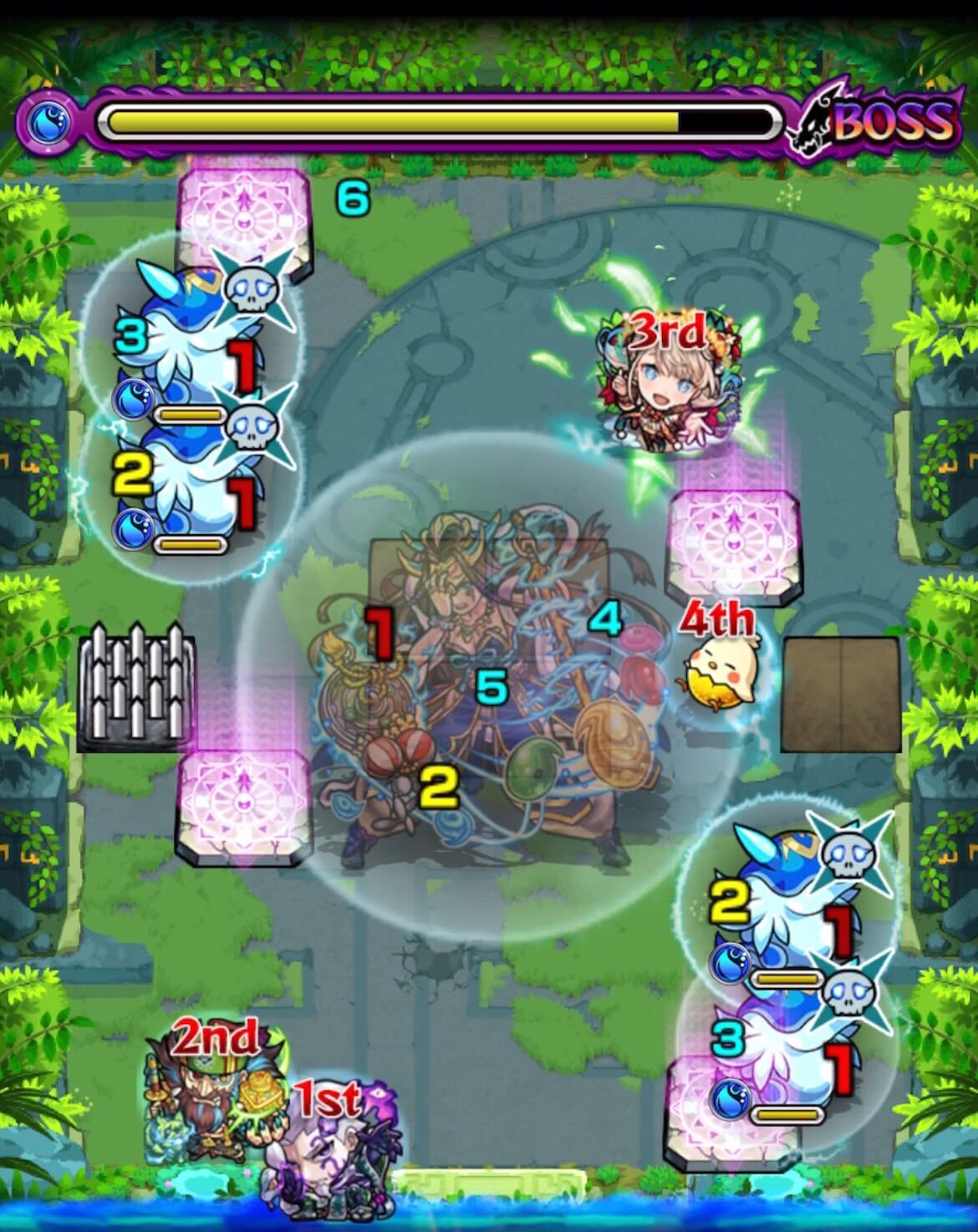 未開の大地32 ボス2クロスドクロ処理後