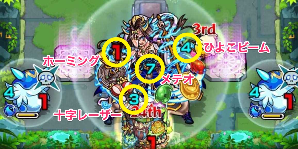 未開の大地32攻撃パターン