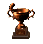 銅のサカナトロフィー画像