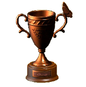 銅のムシトロフィー画像