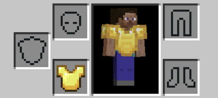 金のチェストプレート