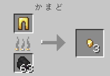 金のレギンス　精錬