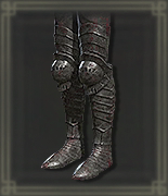 夜騎兵の足甲画像