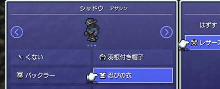 シャドウの忍び衣