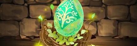 【8665】木のイースターエッグ