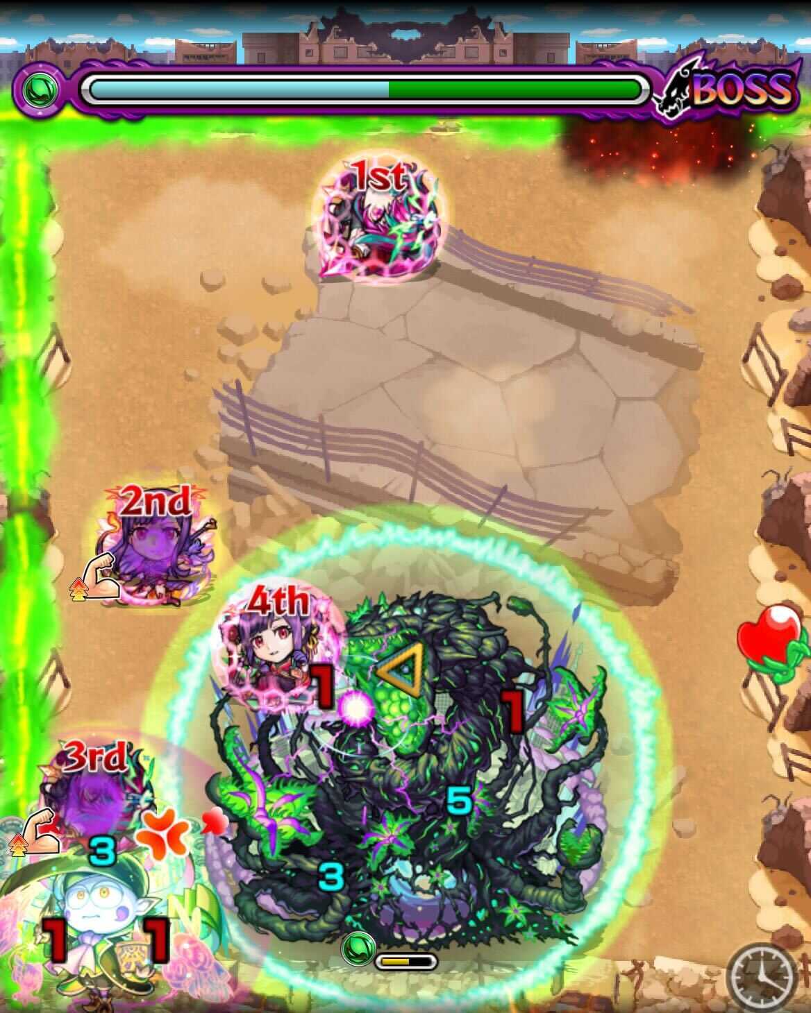 ケセド廻 ボス1 移動後