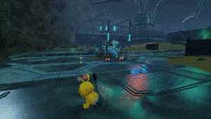 グランマイザーのミサイル発射