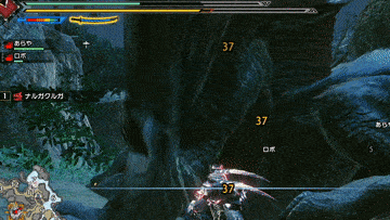 ナルガクルガ飛びかかり