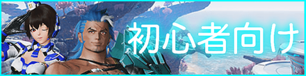 PSO2NGSの攻略フロントバナー(初心者向け)