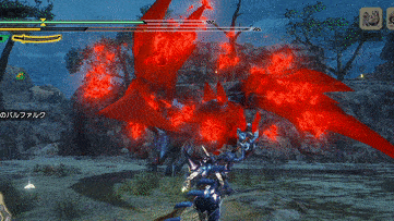 お手→翼たたきつけ