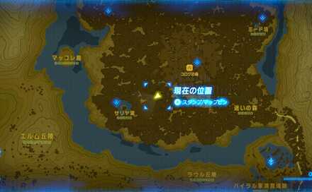 クン・シダジの祠の場所マップ詳細