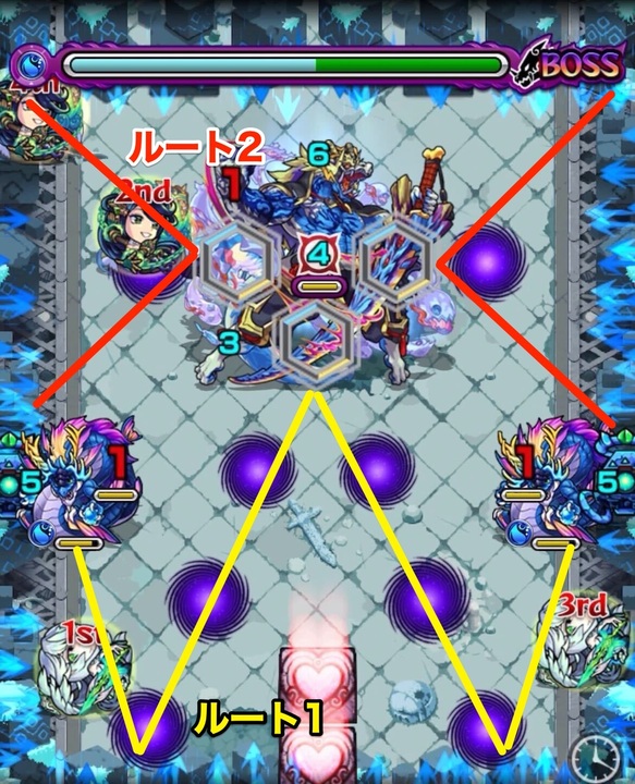 祢々切丸 ボス1弾き方