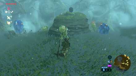 錆びた盾を守る魔物