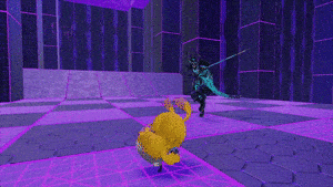 イクサブジンの突進ジャンプ斬り