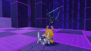 イクサブジンの回転斬り