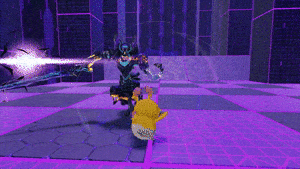 イクサブジンの横斬り+手裏剣飛ばし