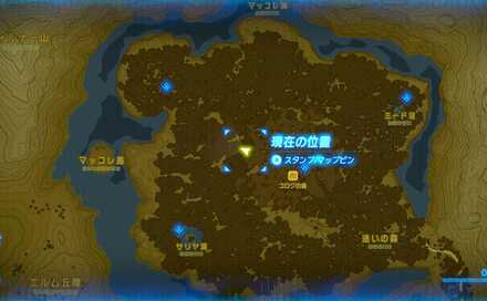 ダ・チョカヒの祠の場所マップ詳細