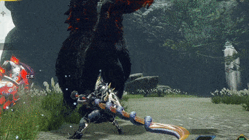 ヌシアオアシラ　２連続アッパー