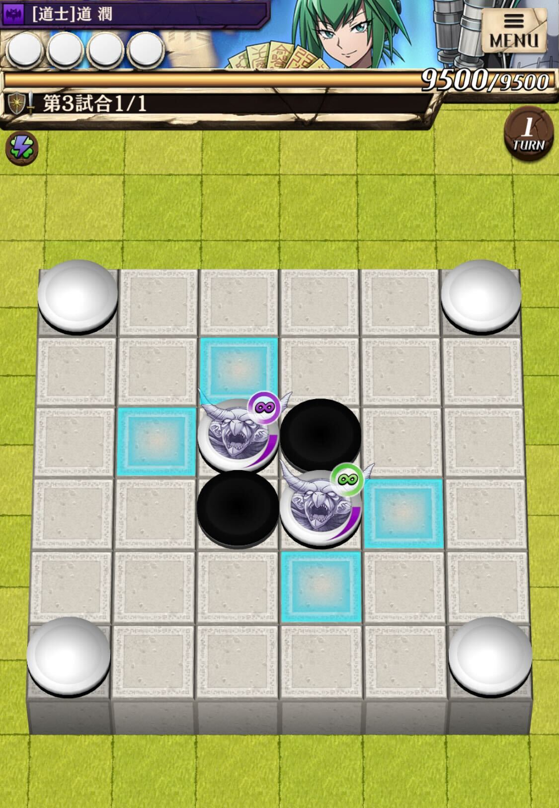 予選第3試合のステージ画像