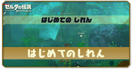 はじめてのしれん