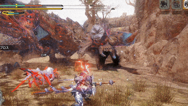 ヌシディアブロス 地面抉り攻撃