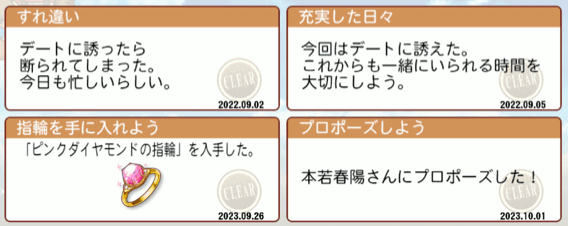 本若春陽と結婚するまで（彼女ファイル3）