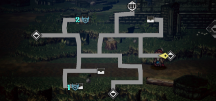 西ヴァローレ森道 シンボルエネミー