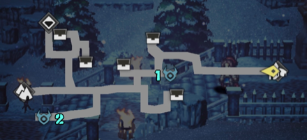 フレイムグレース雪道 シンボルエネミー