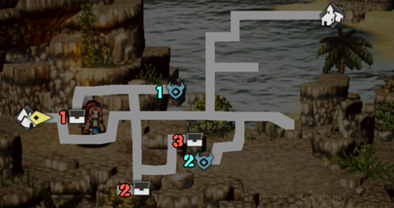 グランポート海道 宝箱 位置