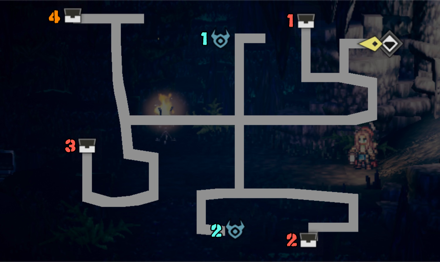 海蝕の洞窟 宝箱 位置