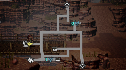 南クラグスピア崖道 シンボルエネミー