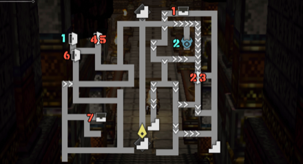 授富の砂宮 -下層- 宝箱 位置