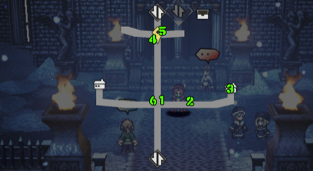 フレイムグレース -大聖堂前- フィールドコマンド