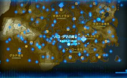 ハユダマの祠マップ