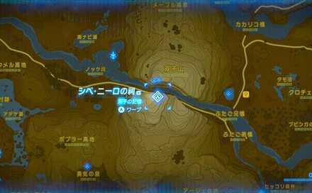 シベニーロの祠拡大マップ