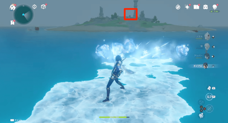 風神の瞳⑪へ向かう