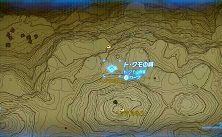 トクモの祠最拡大マップ