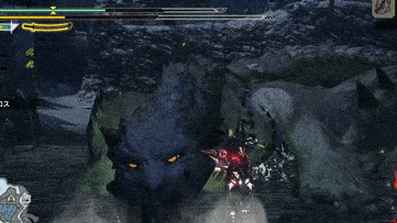 空中ブレスから旋回突進