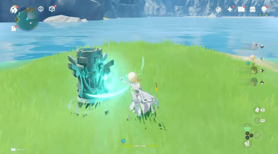 奥の小島でも元素石碑