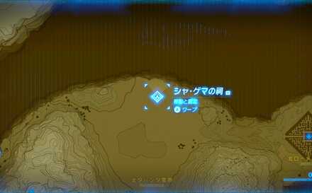 シャゲマの祠拡大マップ