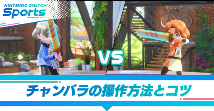 チャンバラの操作方法