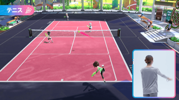 ロケットサーブを狙おう