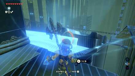 段差で止まる大玉をアイスメーカーで上を通す