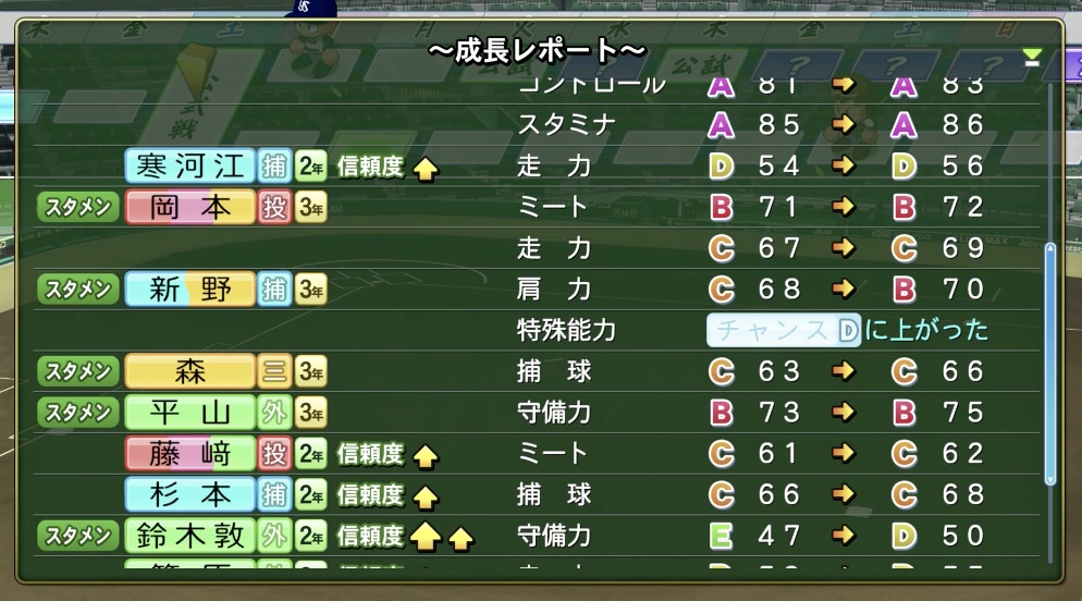 栄冠ナイン試合